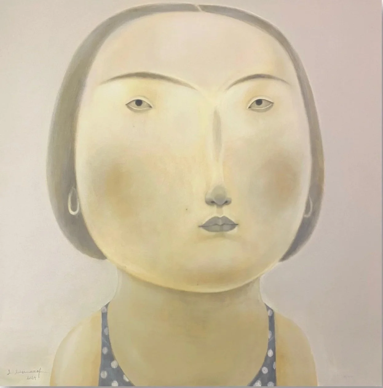 Untitled   
Acrylic on canvas  
148 x 148  
2024  
Price Upon Request