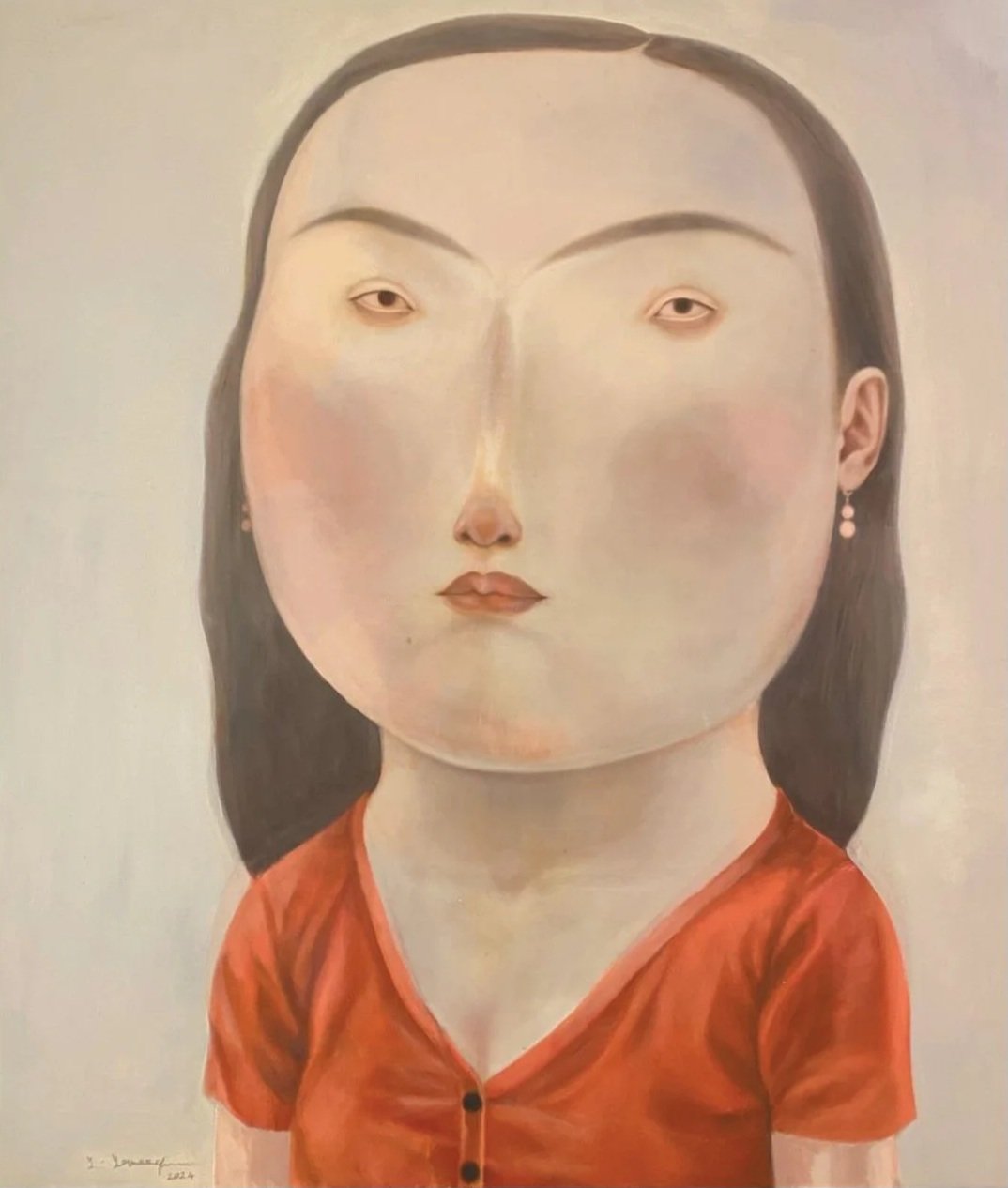 Untitled   
Acrylic on canvas  
180 x 155  
2024  
Price Upon Request