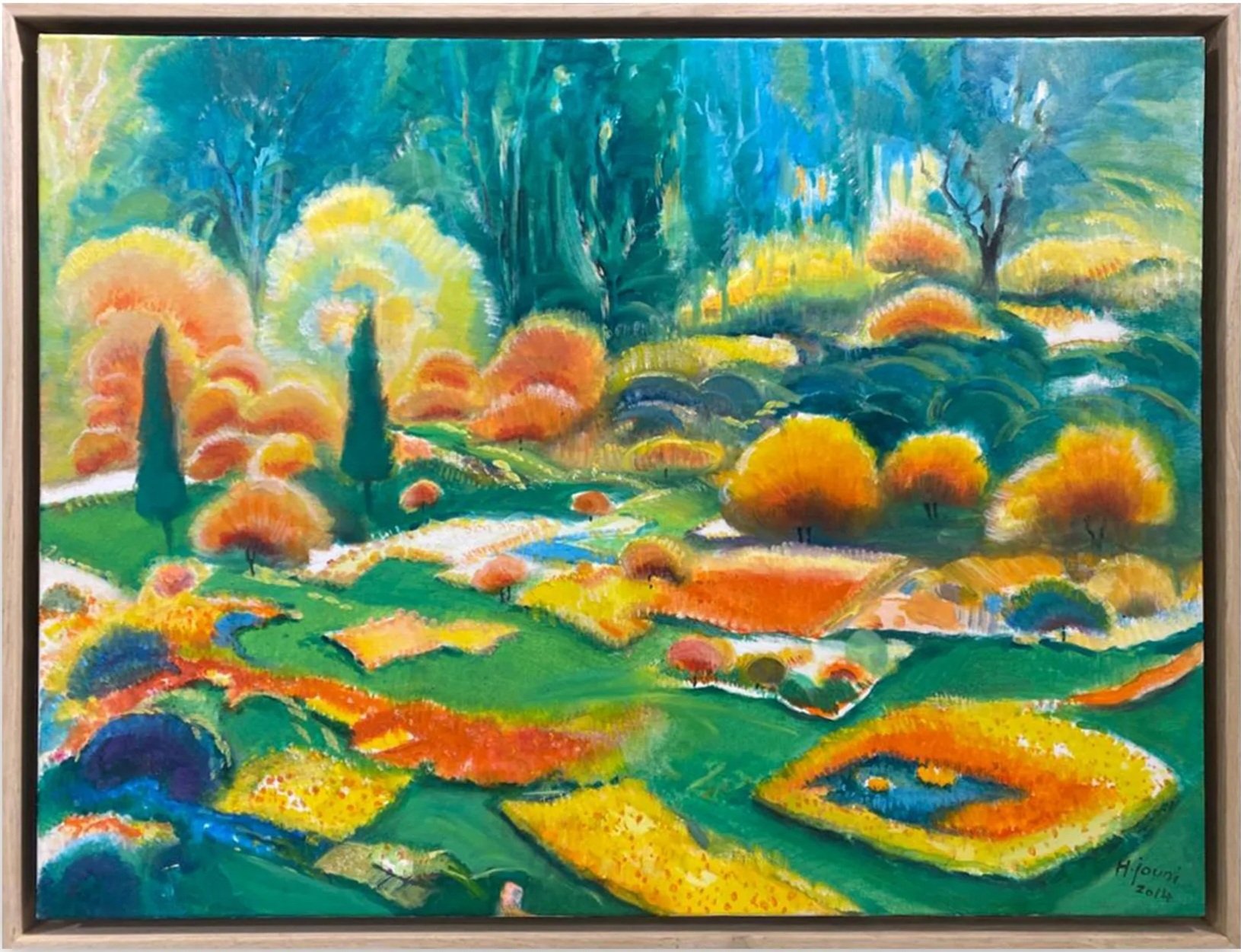 Forest Of Paradise  
Oil on canvas  
60 x 80 cm  
2014  
Price Upon Request