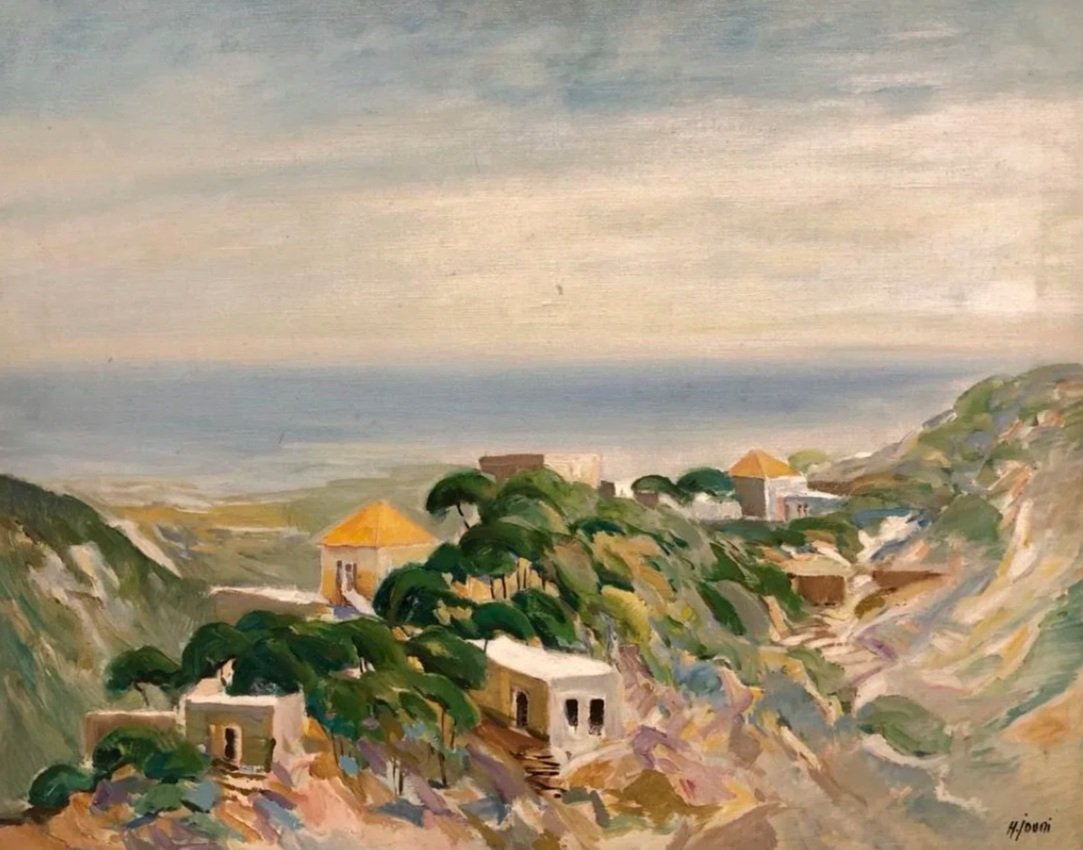 Lebanese Landscape  
Acrylic on canvas  
70 x 90 cm  
Price Upon Request