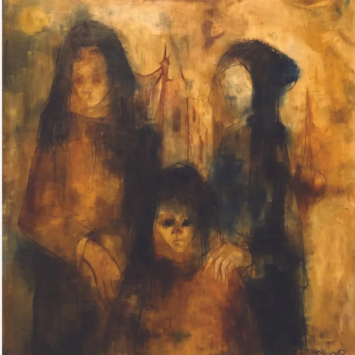 Untitled  
Acrylic on canvas  
70 x 66 cm  
1967  
Price Upon Request