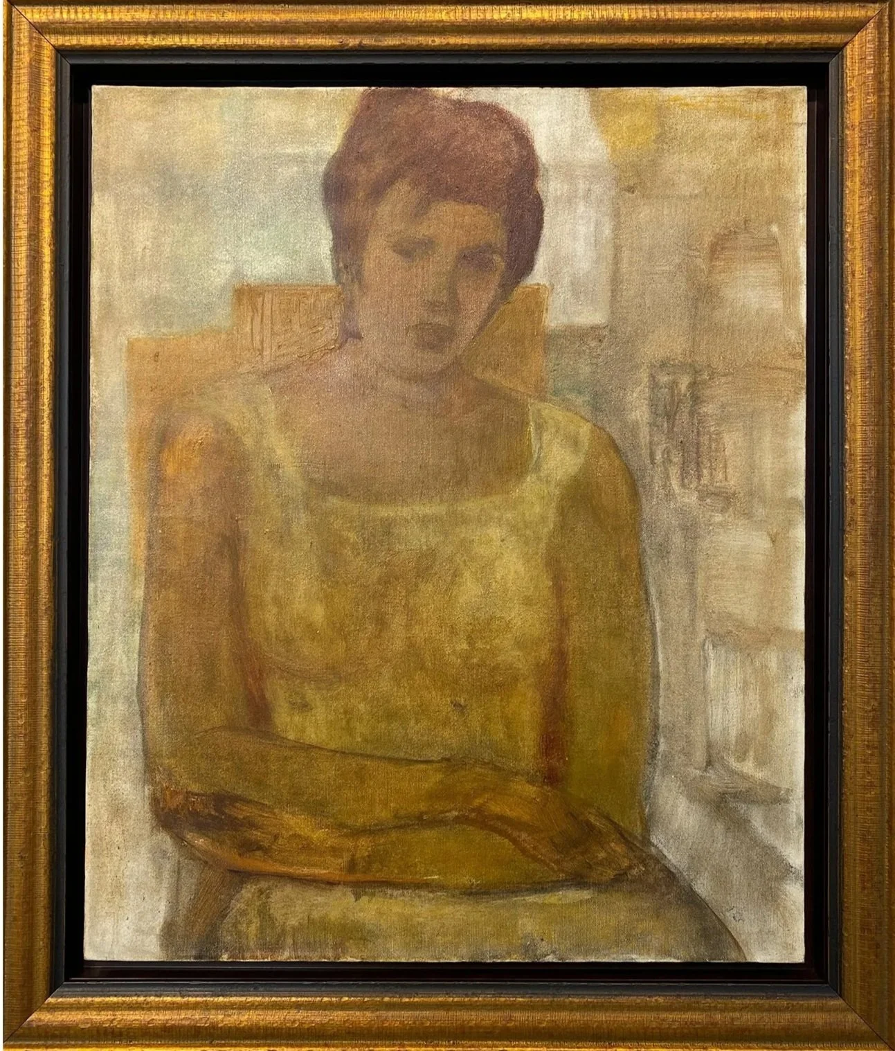 Girl  
Oil on canvas  
61 x 50 cm  
1960  
Price Upon Request