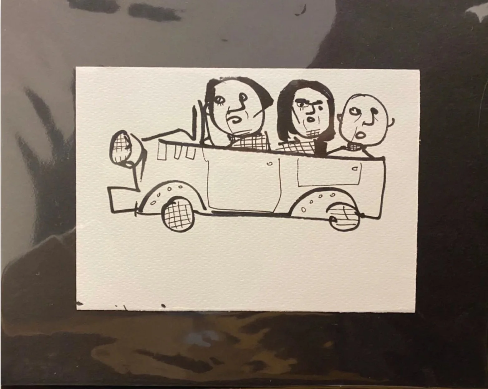 Untitled  
Acrylic on cardboard  
12 x 17 cm  
2025  
Price Upon Request