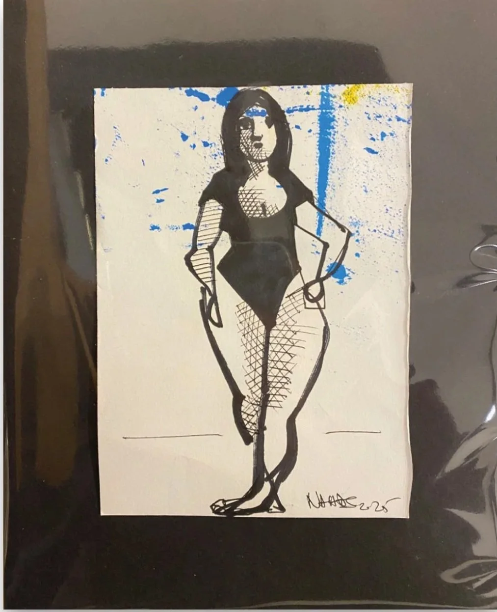 Untitled  
Acrylic on cardboard  
12 x 17 cm  
2025  
Price Upon Request