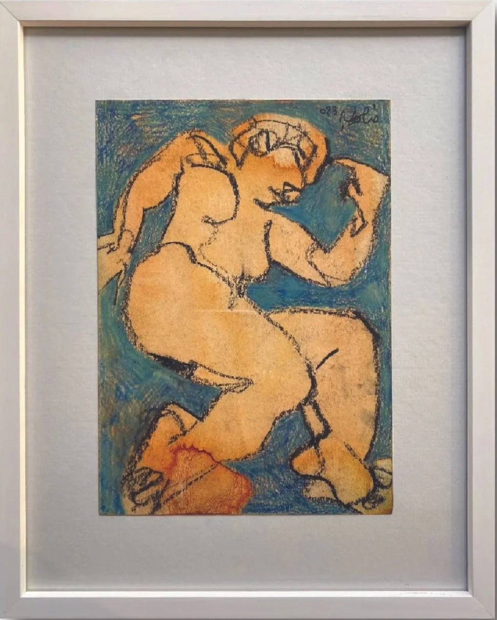 Untitled  
Mixed media on cardboard  
21 x 15 cm  
Price Upon Request