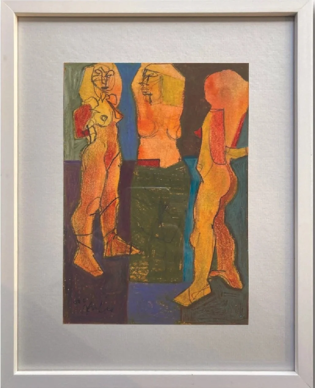 Untitled  
Mixed media on cardboard  
21 x 15 cm  
Price Upon Request