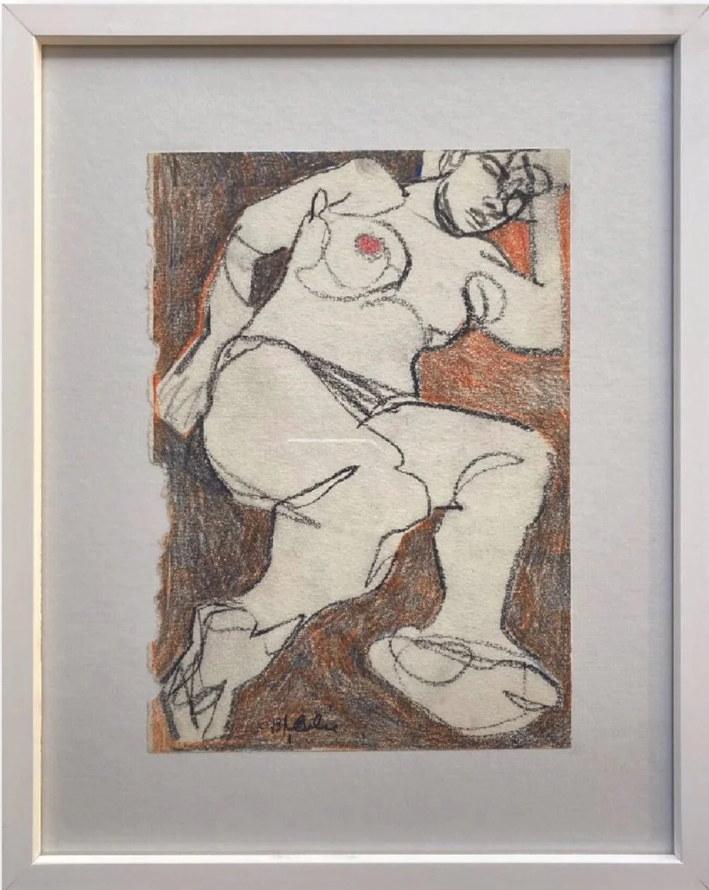 Untitled  
Mixed media on cardboard  
21 x 15 cm  
Price Upon Request