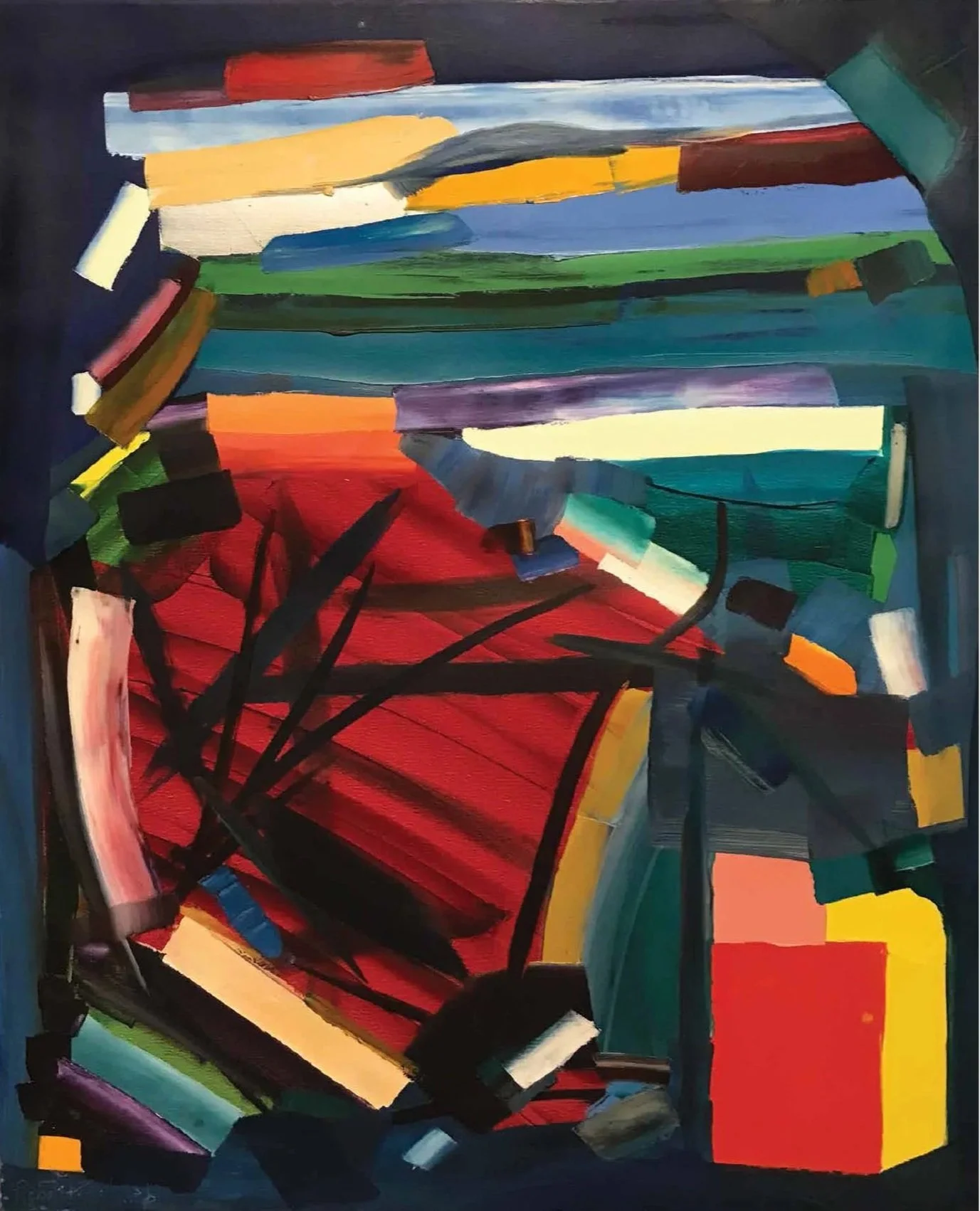 Untitled  
Acrylic on canvas  
120 x 90 cm  
Price Upon Request