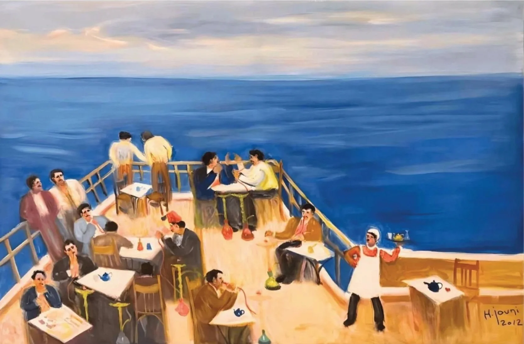 Friends 
Oil on canvas  
60 x 90 cm  
2012  
Price Upon Request