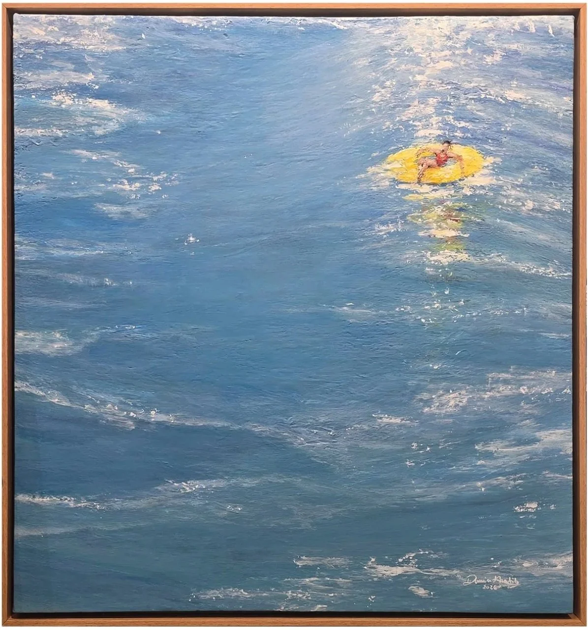 Taken 
Acrylic on canvas  
85 x 80 cm  
2026  
SOLD