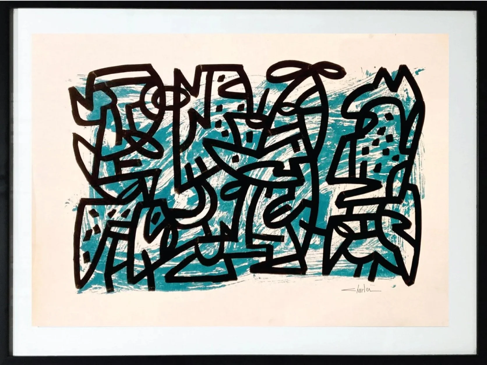 Untitled  
Acrylic on cardboard 
50 x 70 cm  
Price Upon Request