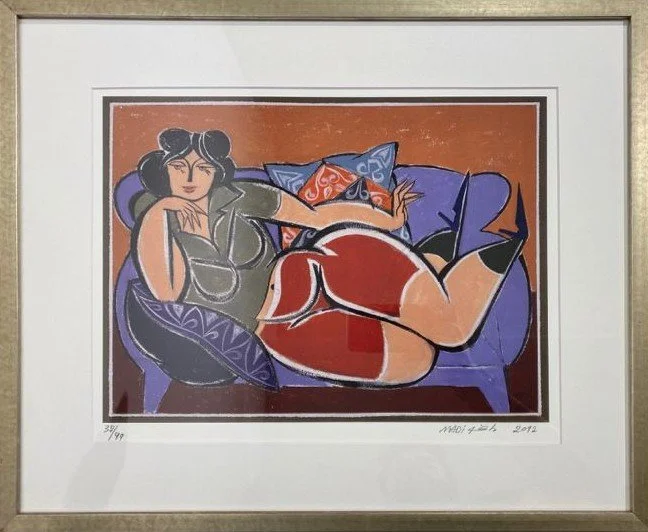 Seven Reclining Women  
Giclee print on paper E: 37/99   
26.5 x 36 cm  
2012  
Price Upon Request