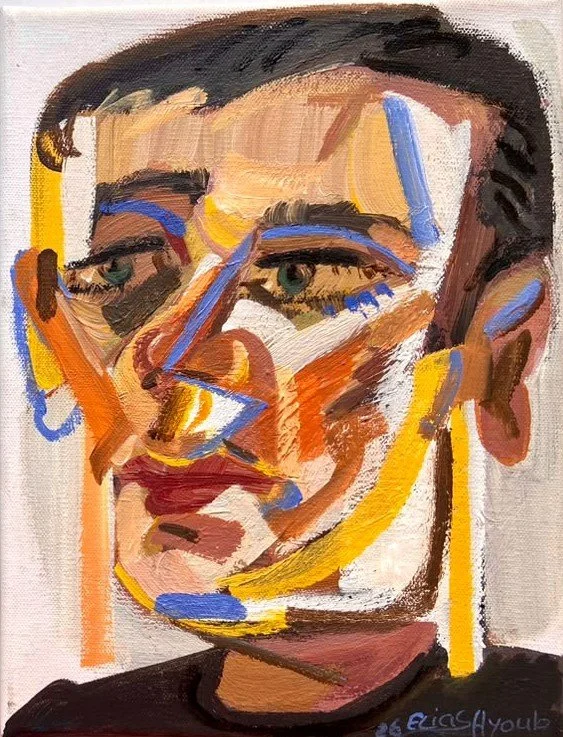 Untitled  
Acrylic on canvas 
30 x 22cm  
2026  
$300