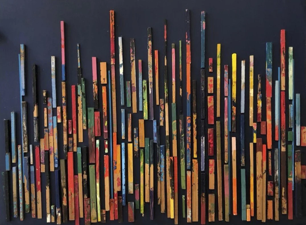 Untitled 
Mixed media on wooden board 
90 x 120 cm  
Price Upon Request