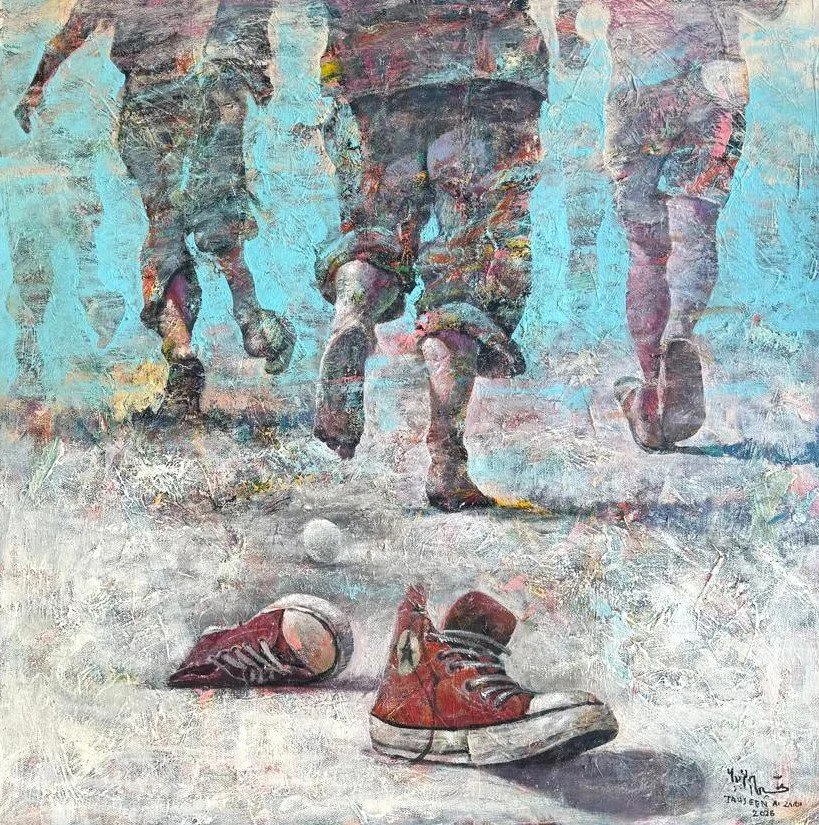 Above the Water 
Acrylic on canvas  
80 x 80 cm  
2026  
SOLD