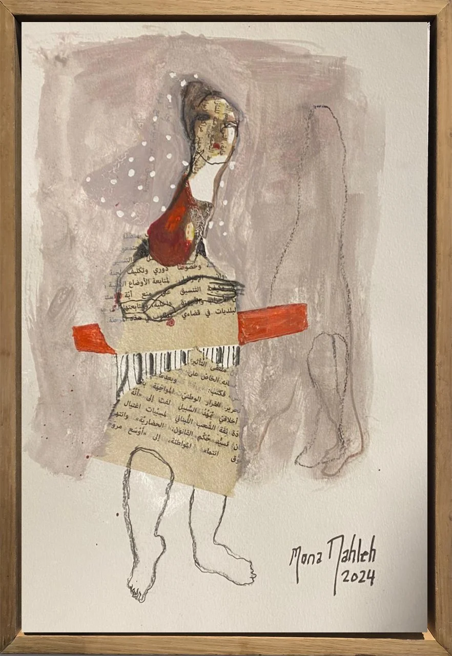 Untitled 
Mixed-media on cardboard  
30 x 21 cm  
Price Upon Request