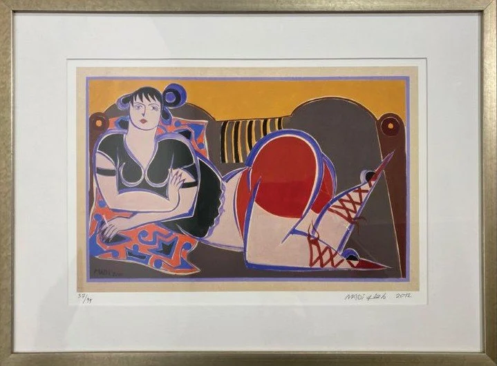 Seven Reclining Women  
Giclee print on paper E: 37/99   
26.5 x 36 cm  
2012  
Price Upon Request