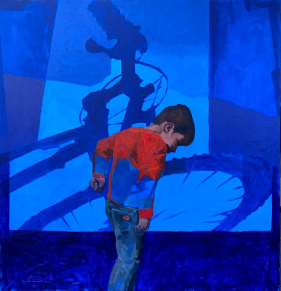 Souls Without Shadows  
Acrylic on canvas  
125 x 120 cm 
2026  
Price Upon Request 