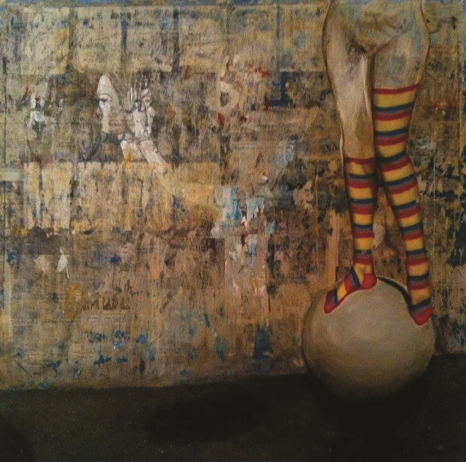 Untitled  
Mixed media on canvas  
150 x 150 cm  
2014  
Price Upon Request