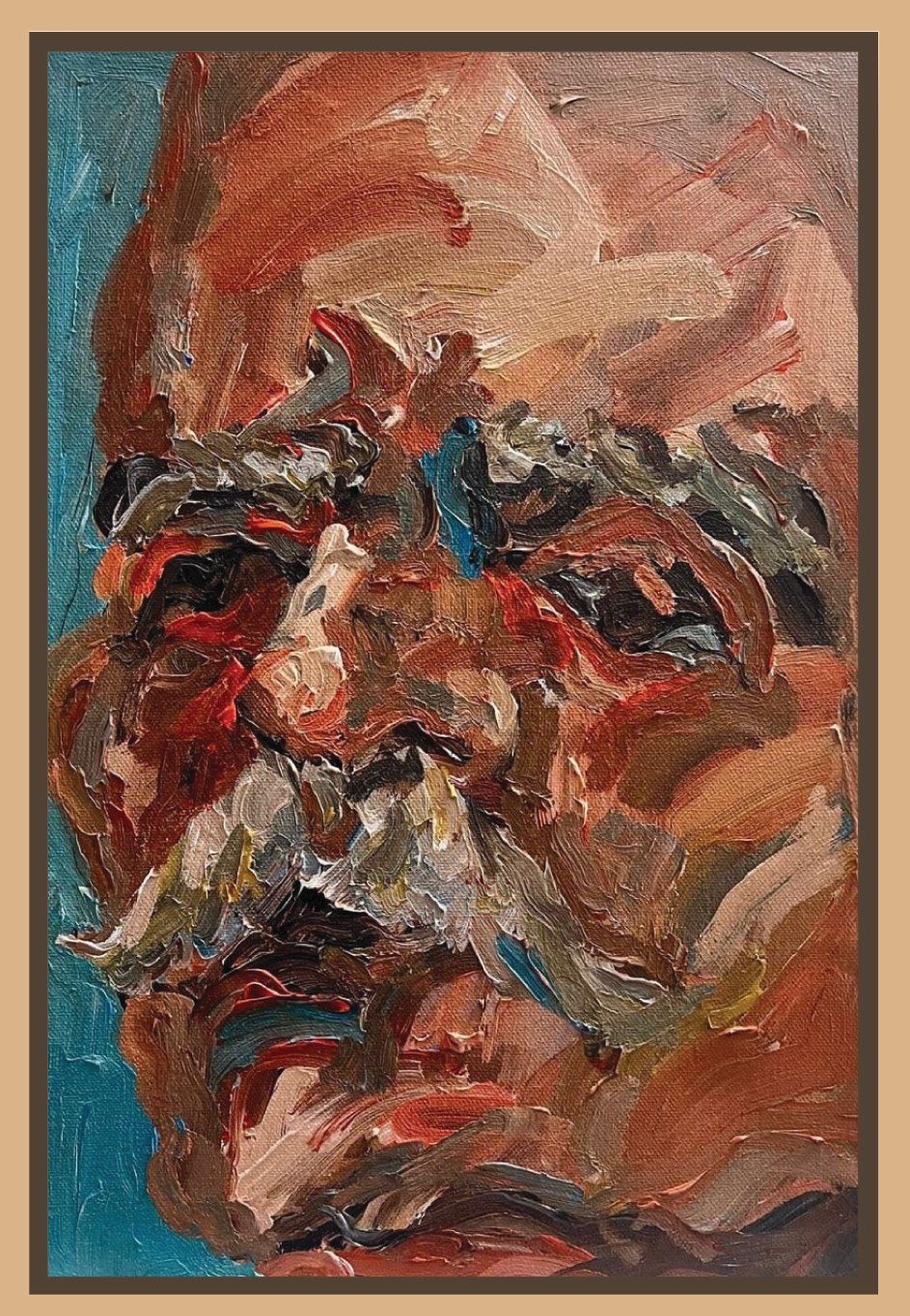 Untitled   
Acrylic on canvas  
45 x 30 cm 
2025  
$400