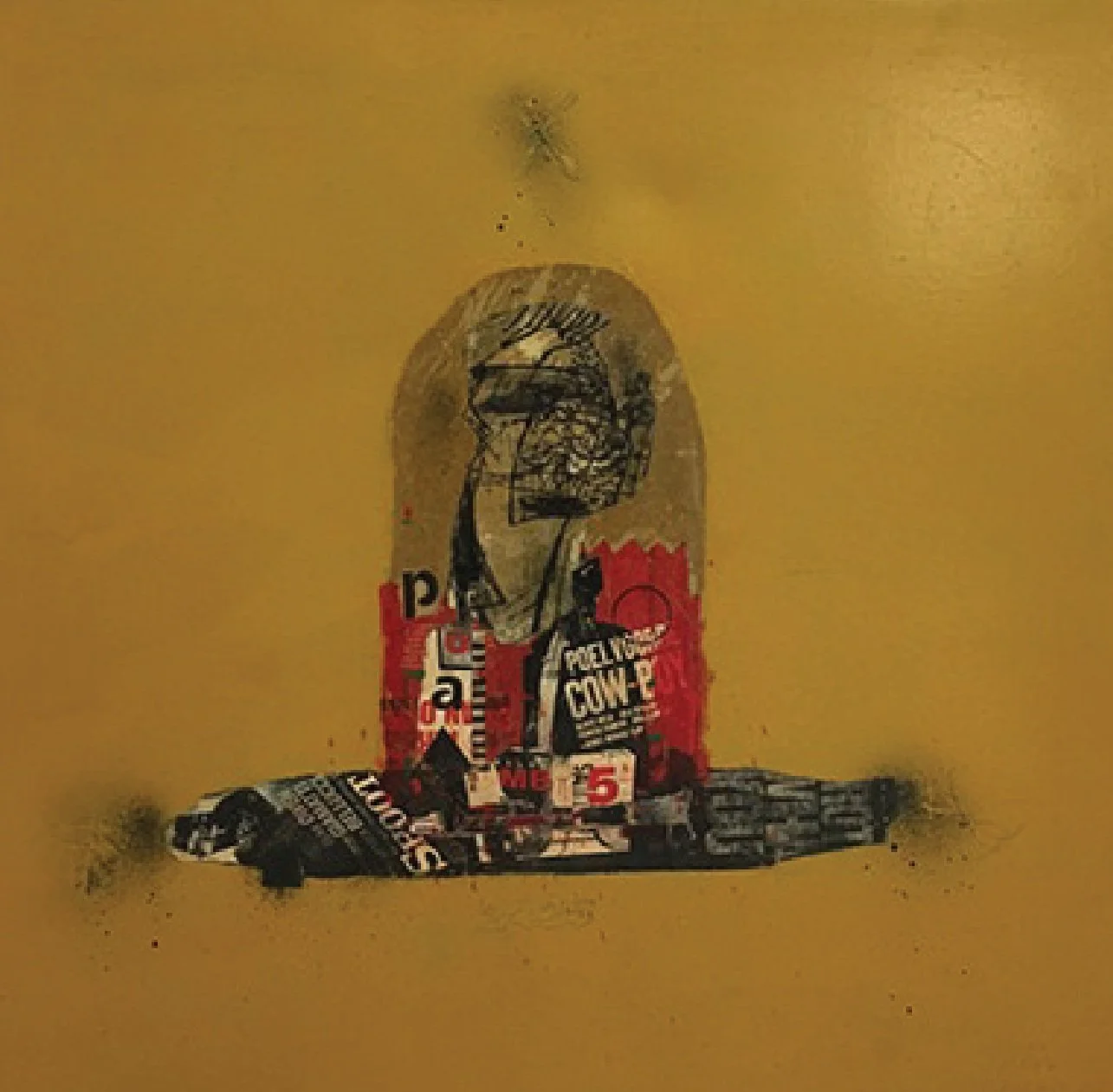 Untitled 
Mixed media on canvas  
70 x 70 cm  
2008 
$2,500