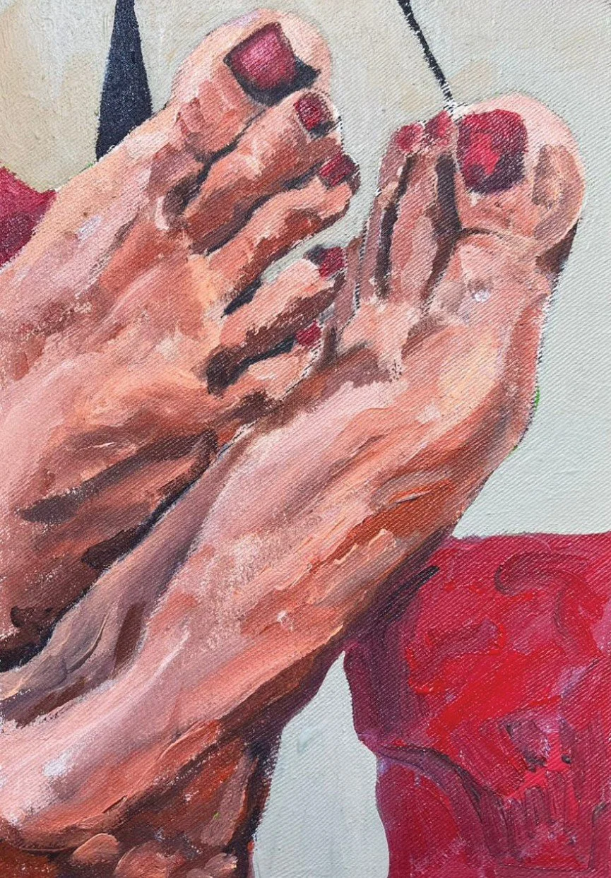 Untitled   
Acrylic on canvas  
30 x 20 cm 
2025  
$250