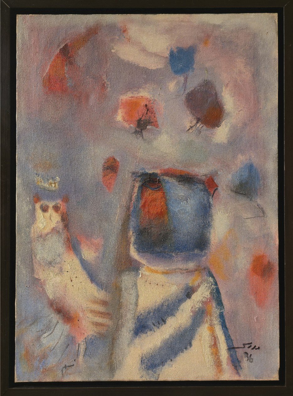 My Friend The Owl 
Oilon canvas 
70 x 50 cm  
1996 
Price Upon Request
