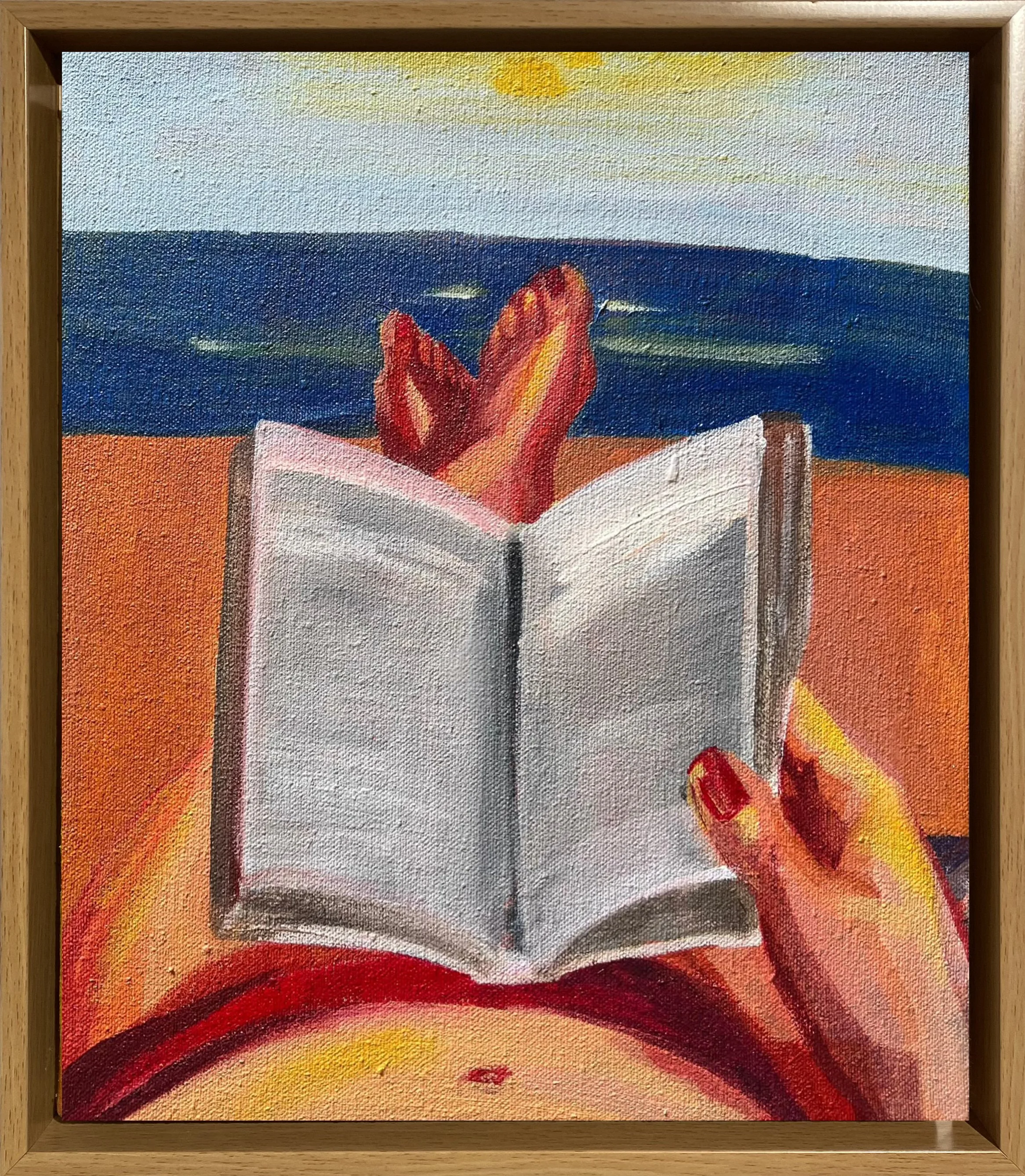 Untitled 
Acrylic on canvas  
35 x 30cm  
2026  
SOLD