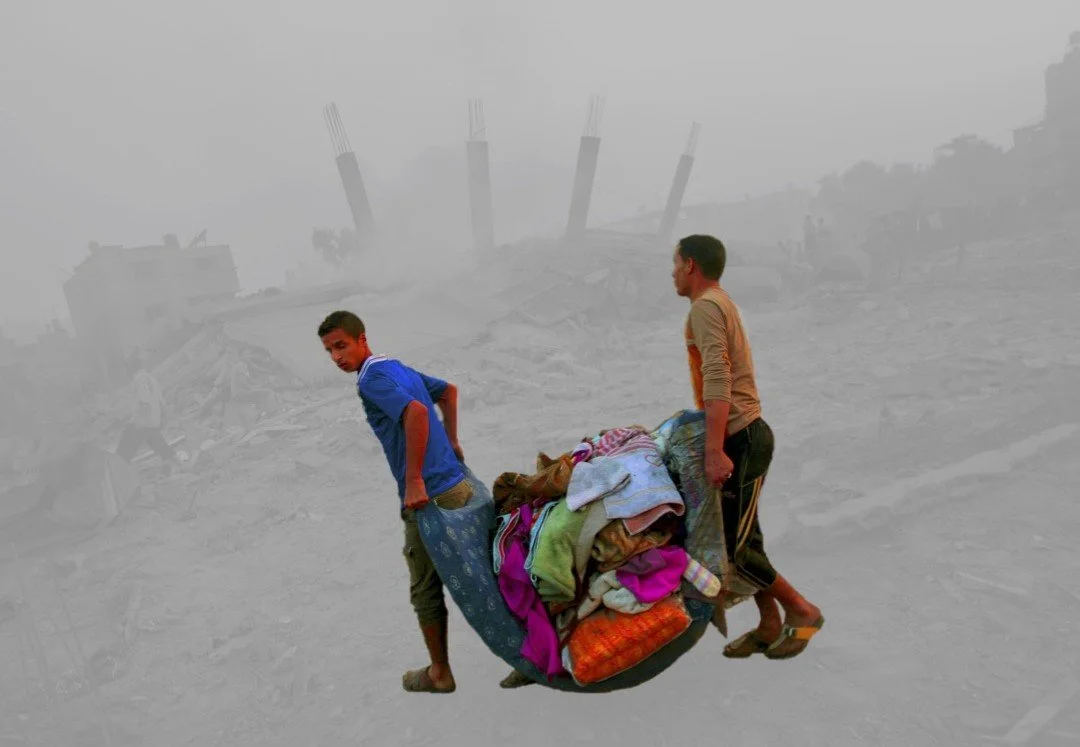 With What Was Left We Shall Survive #5  
Digital art printed on Hahnemuhle paper  
65 x 86 cm  
$ 2200