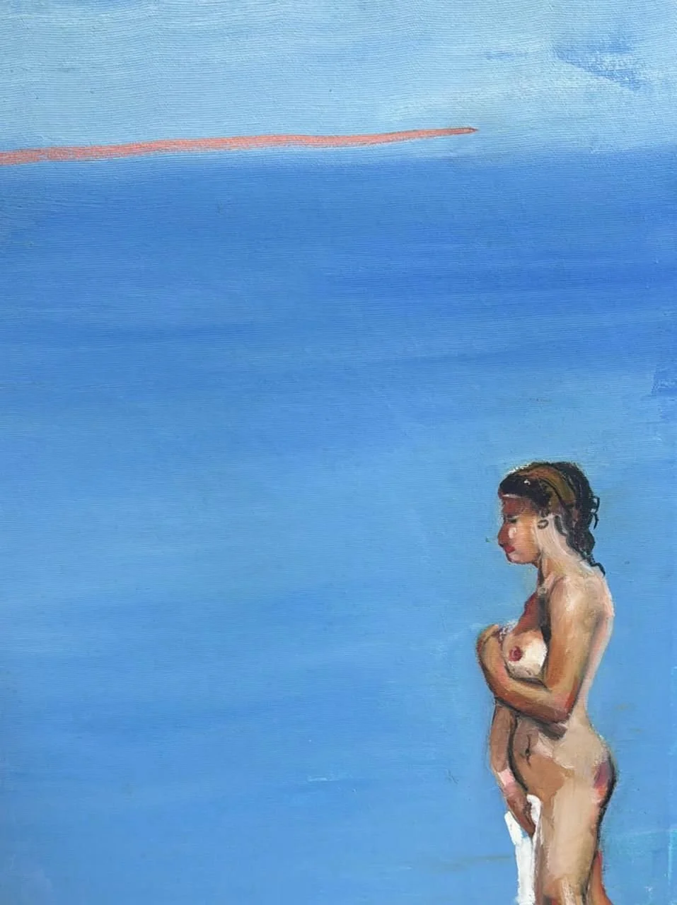 Nude  
Oil on canvas  
60 x 45 cm  
2024  
Price Upon Request