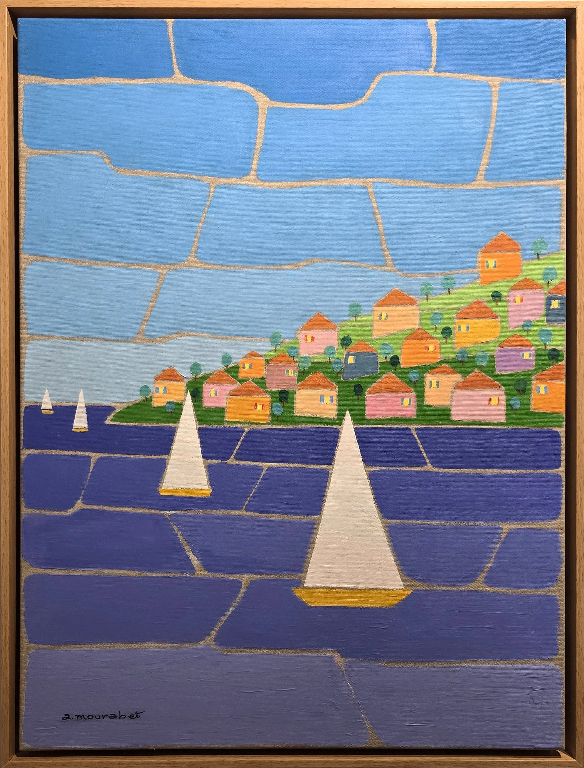 Sails 
Acrylic on canvas  
80 x 60 cm  
2026  
Price Upon Request