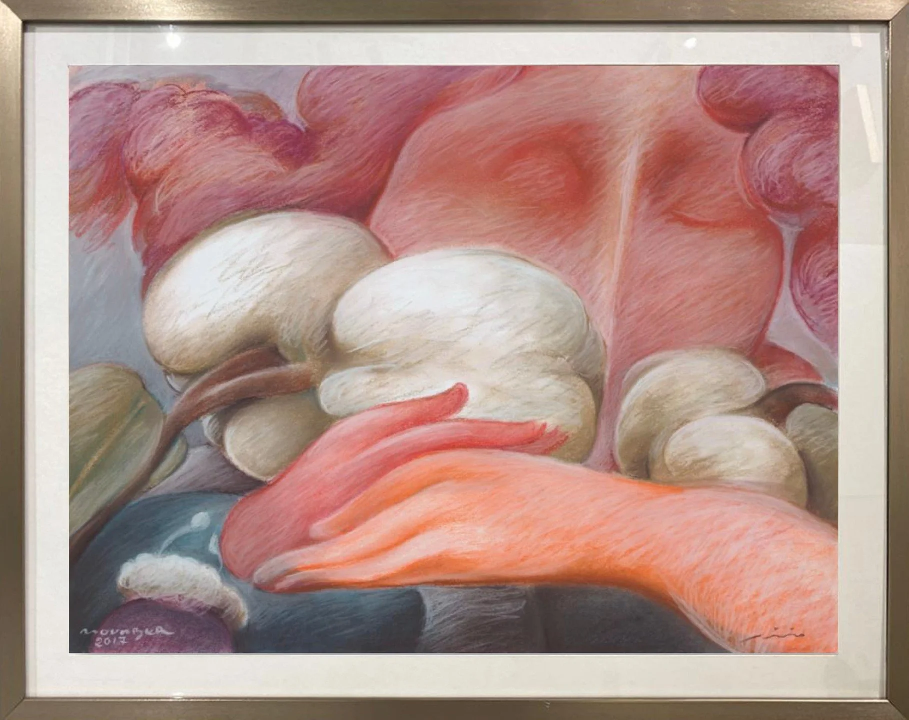 Untitled  
Pastel on paper  
46 x 63 cm  
2017 
Price Upon Request