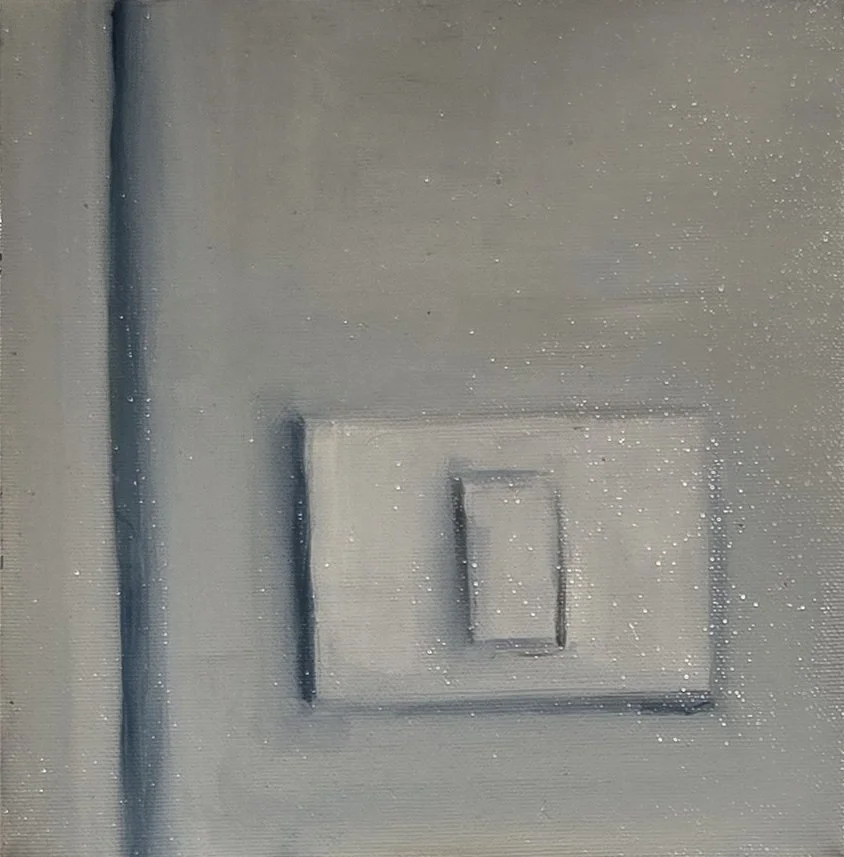 Unwelcome #25  
Oil on canvas 
20 x 20 cm  
SOLD