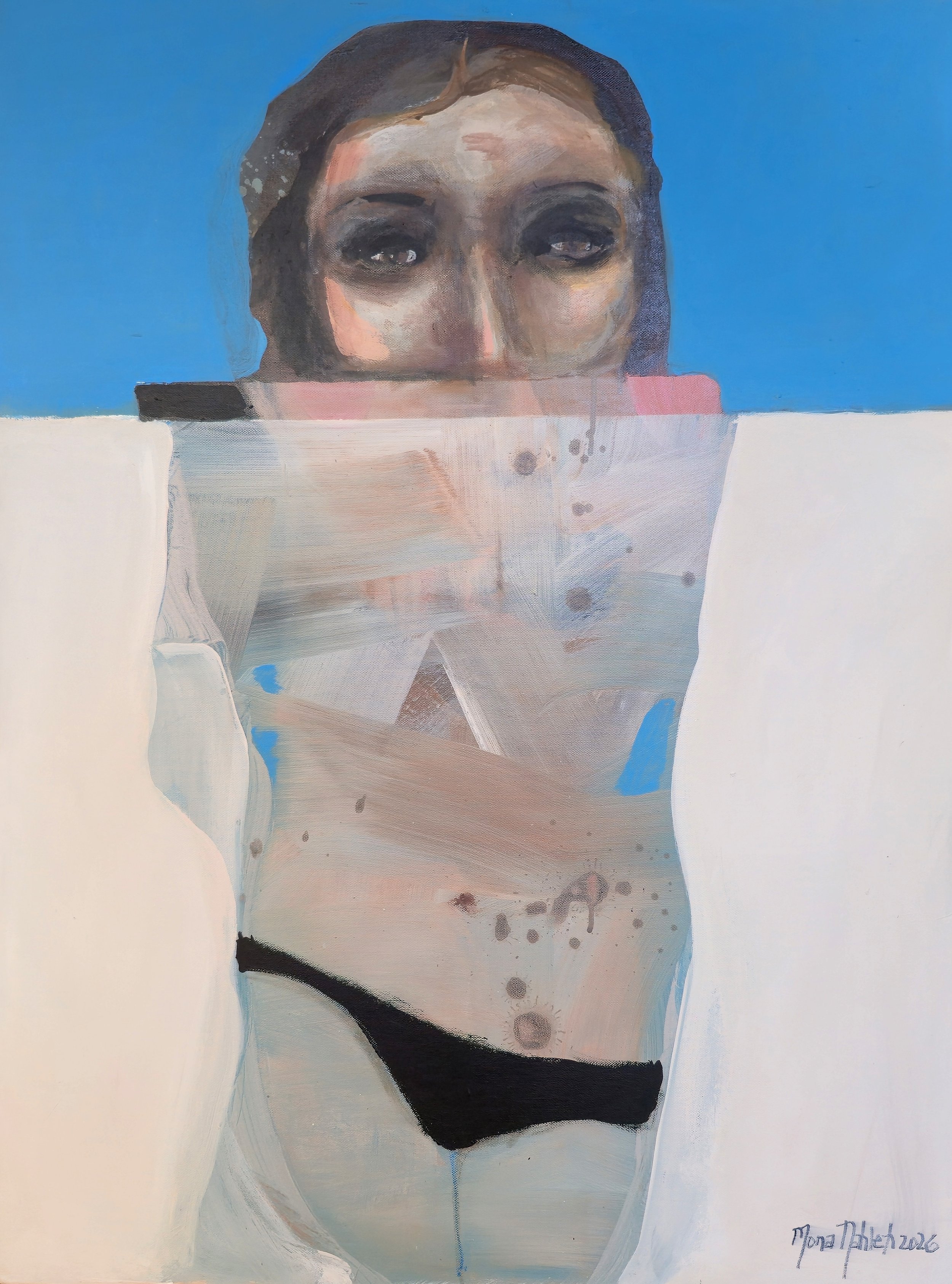Swimmer By Day 
Acrylic on canvas 
80 x 60 cm  
2026 
SOLD