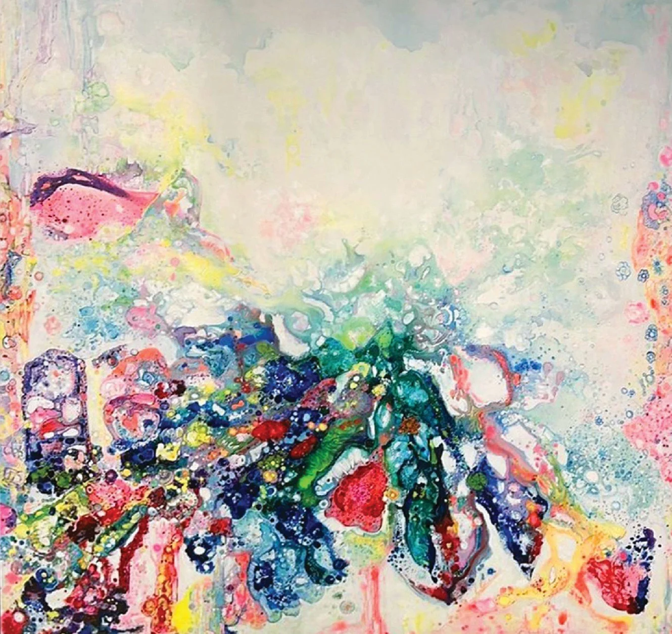 Untitled  
Mixed media on canvas  
130 x 130 cm  
$ 4000