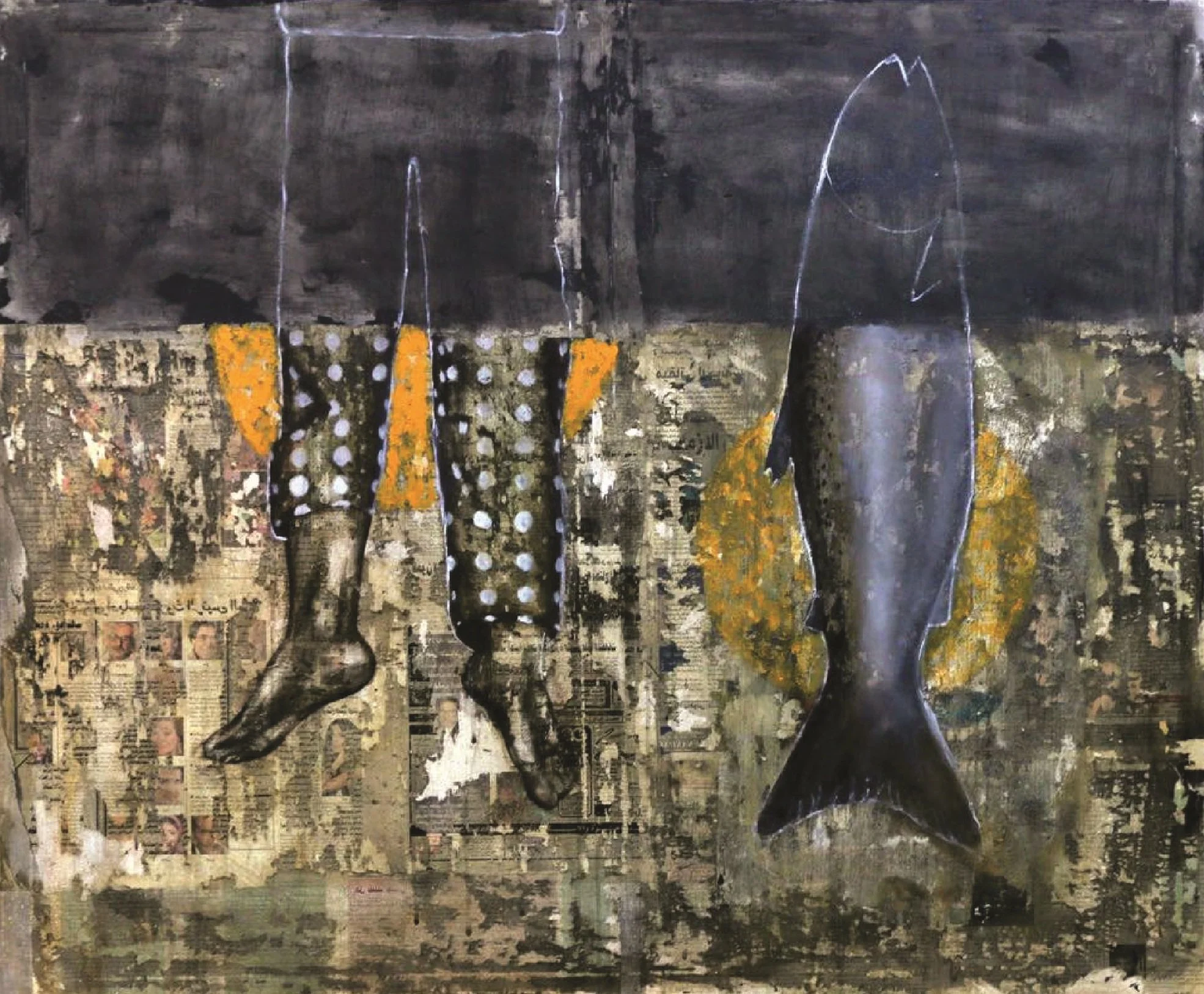 Untitled  
Mixed media on canvas  
100 x 120 cm  
2015  
Price Upon Request