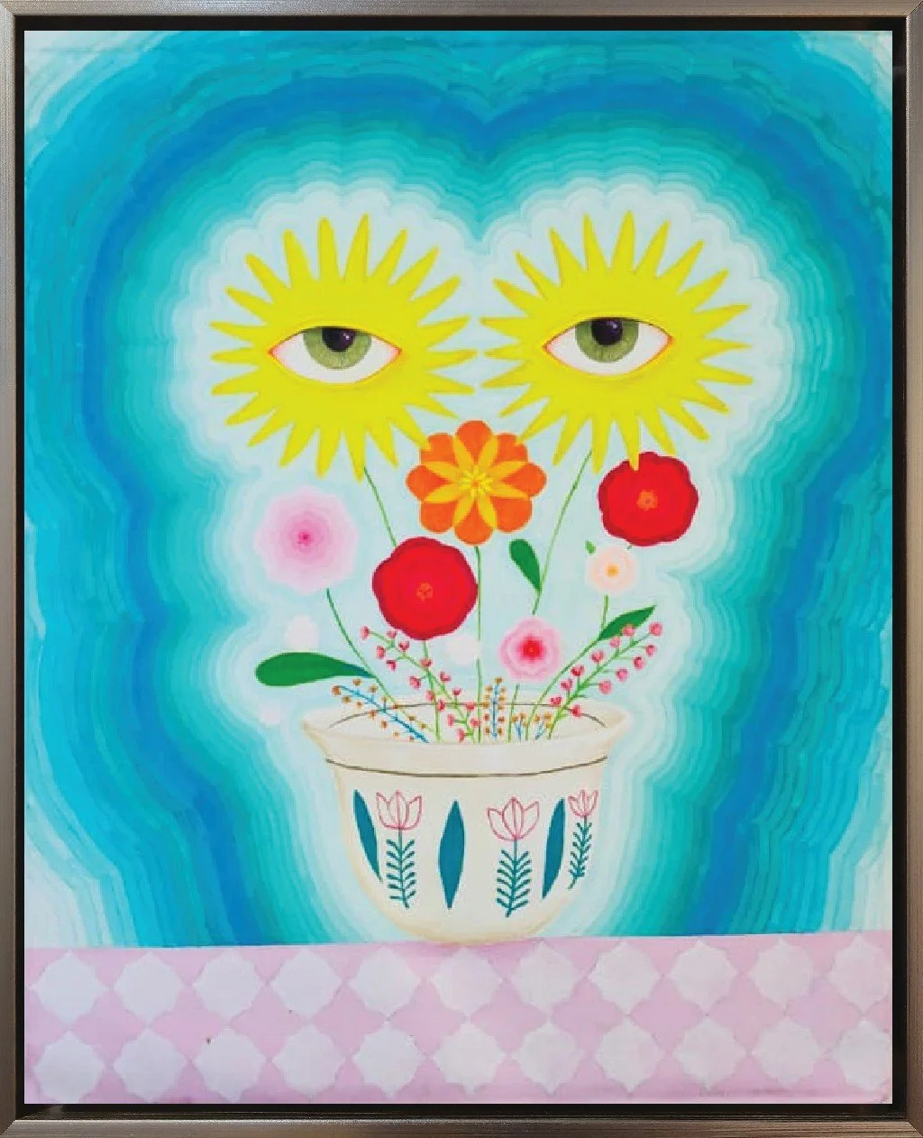 Nostalgia Smells Like Flowers  
Acrylic on canvas  
80 x 65cm  
2025 
Price Upon Request