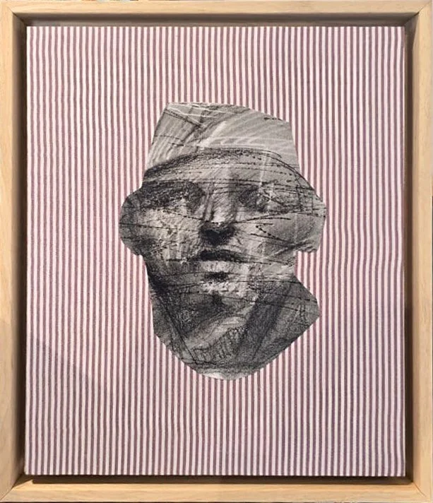 Reframing the Effendi 
Mixed media on wooden panel  
37 x 30cm 
2026  
Price Upon Request 