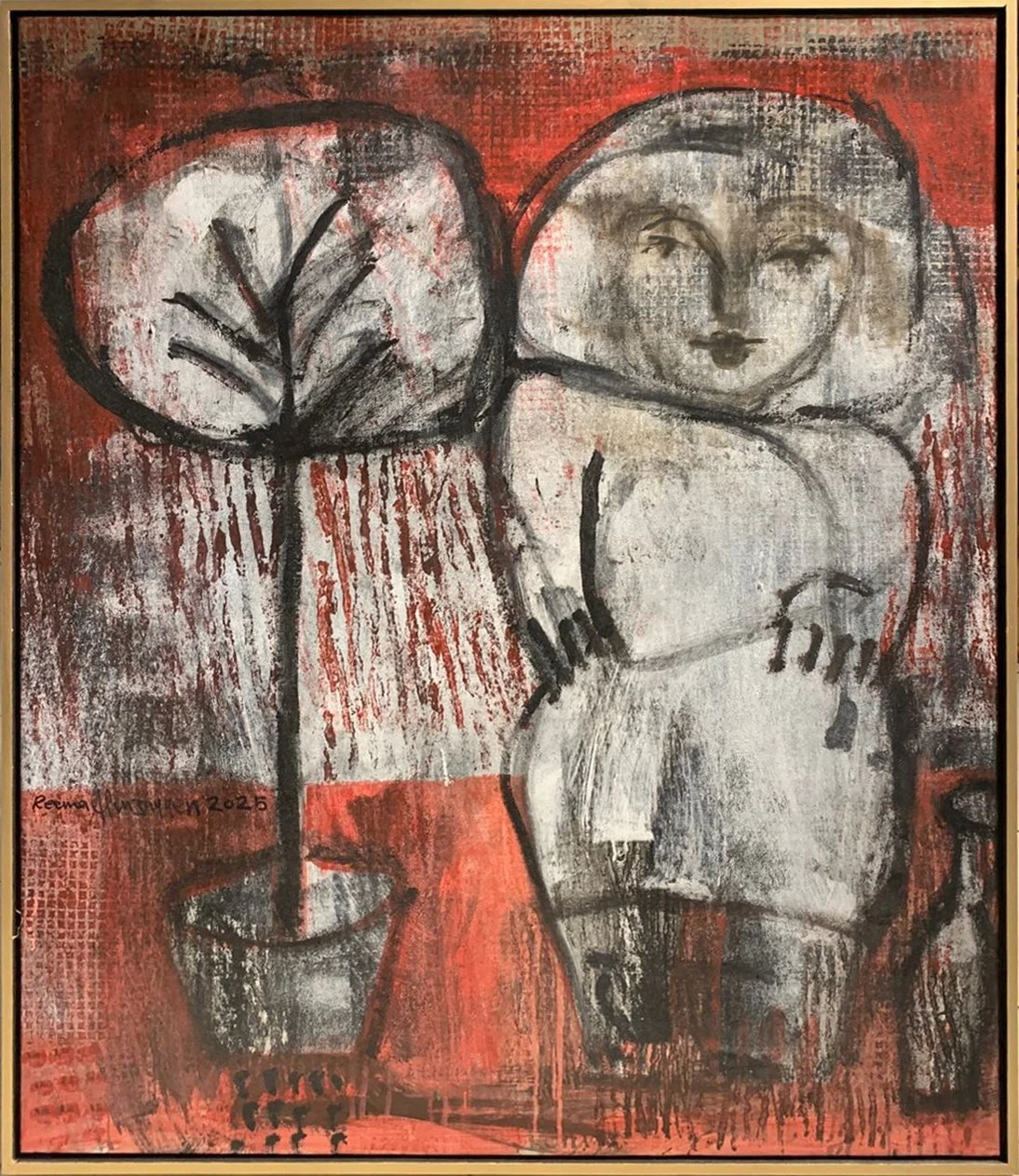 Untitled  
Acrylic on canvas  
100 x 80 cm  
2025  
Price upon request 