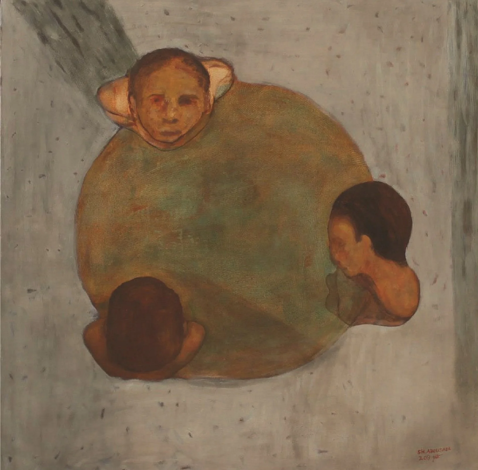 Untitled  
Mixed media on canvas  
100 x 100 cm  
2013  
Price Upon Request