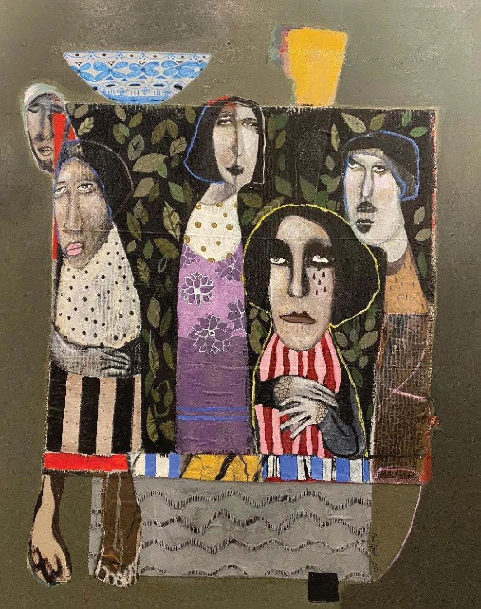 Idle 
Mixed-media on canvas 
140 x 120 cm  
2021 
Price Upon Request