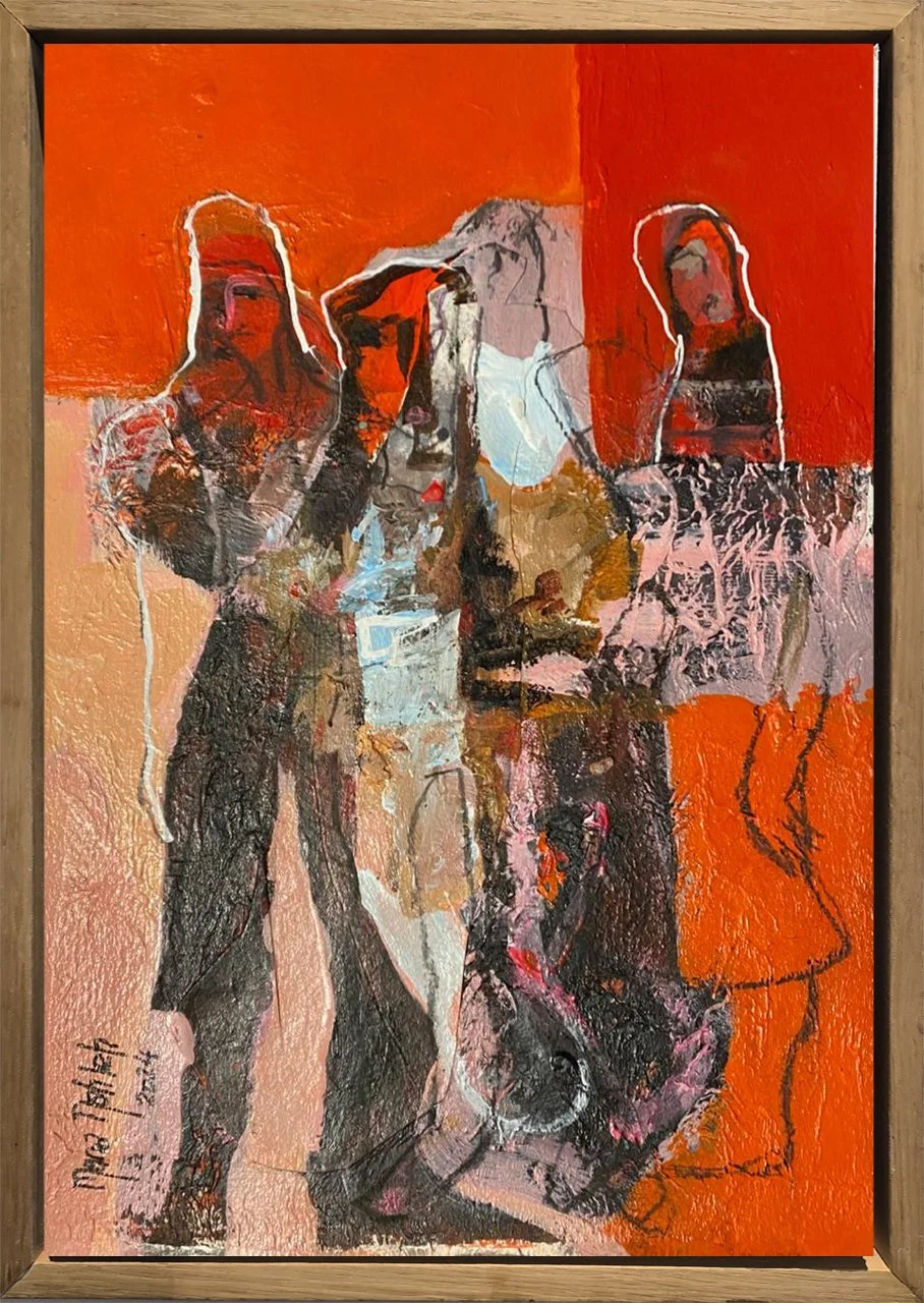 Untitled 
Mixed-media on cardboard  
30 x 21 cm  
Price Upon Request