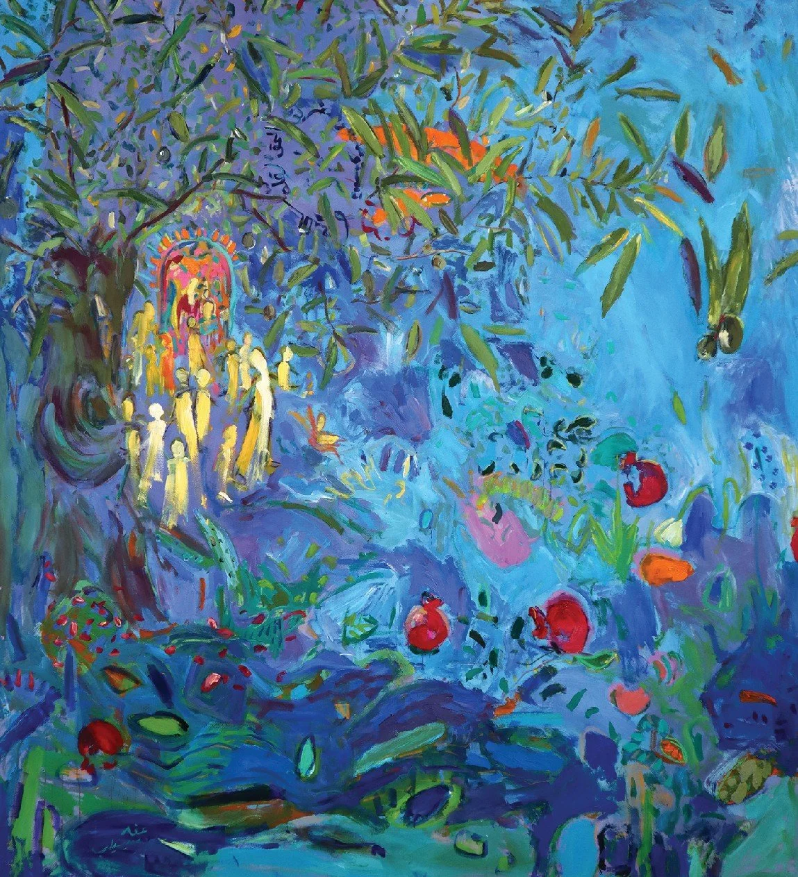 When The Earth Dreams  
Oil on canvas  
165 x 150 cm  
2025  
Price Upon Request