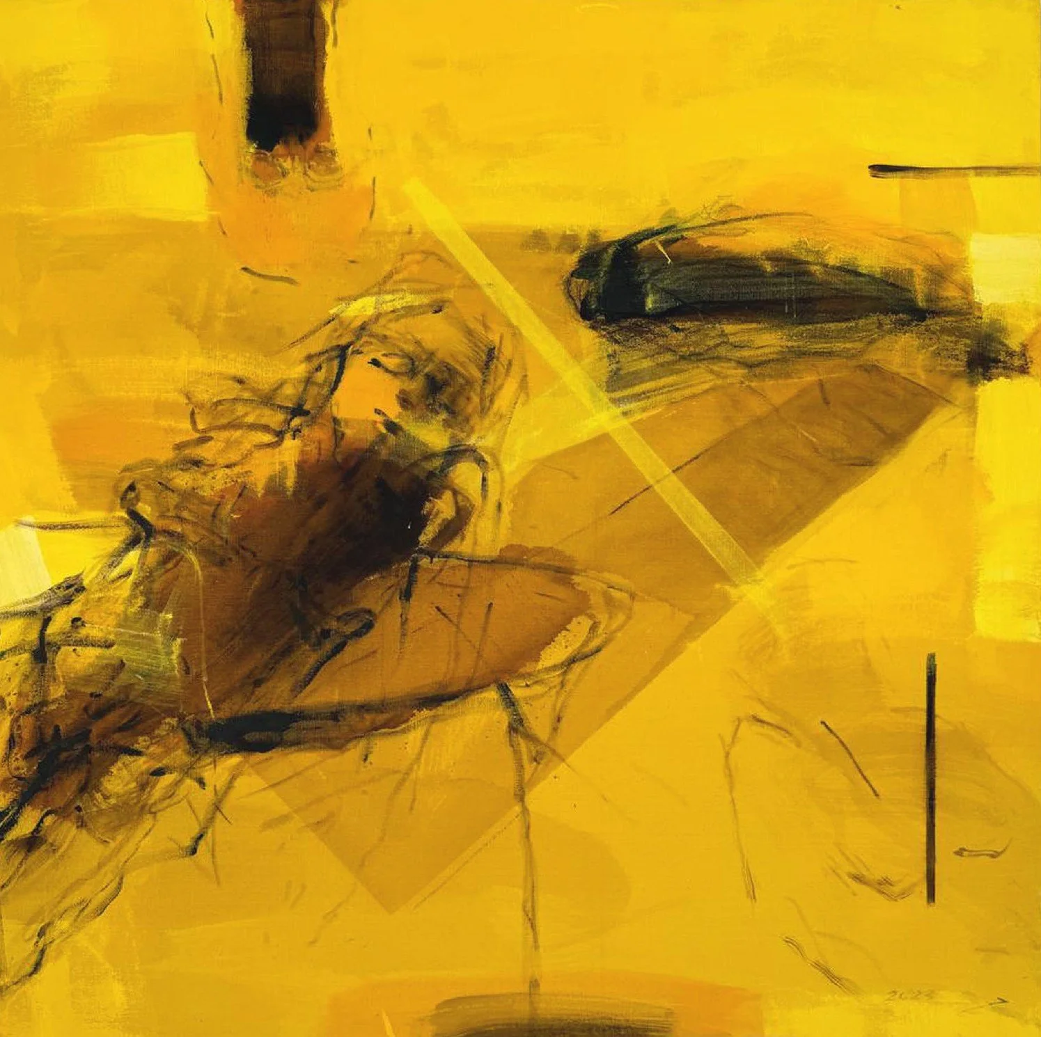 Untitled  
Mixed-media on canvas  
120 x 120 cm  
2023  
$ 2500