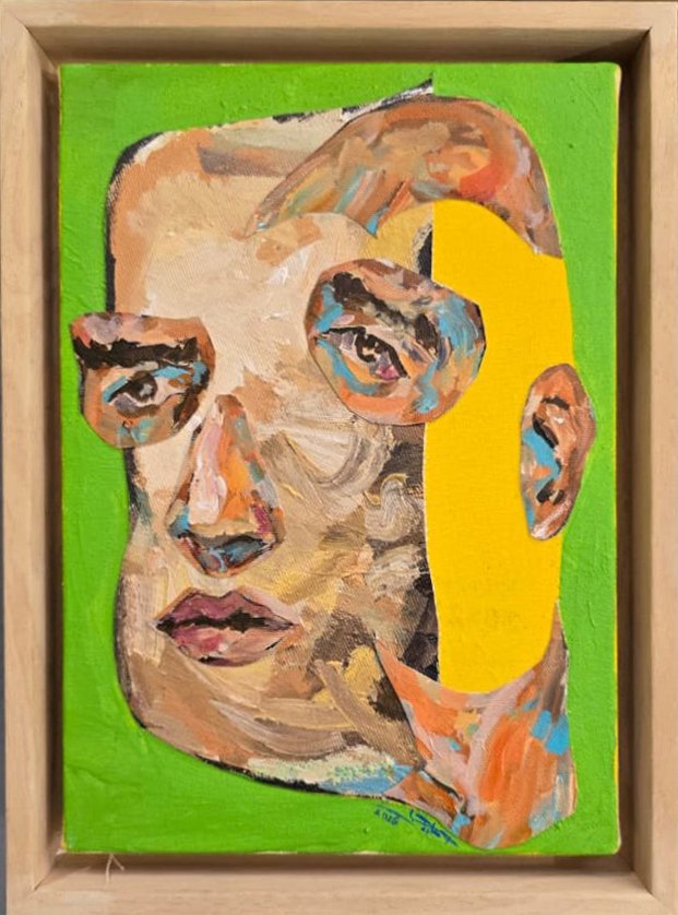 Untitled 
Mixed-media on canvas  
30 x 20 cm 
2026  
$350