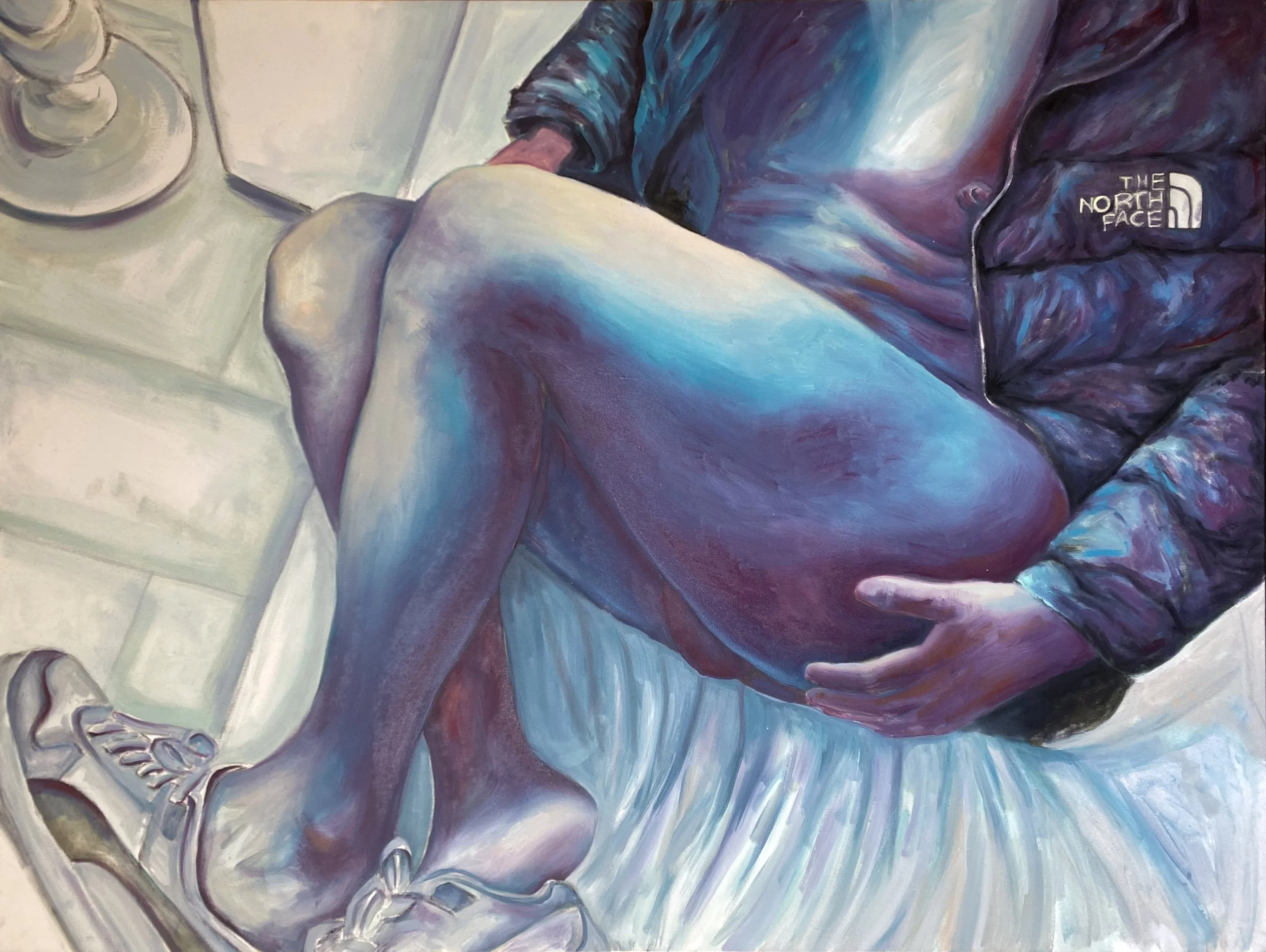 Heavy Steps  
Oil on canvas 
120 x 160 cm  
Price Upon Request