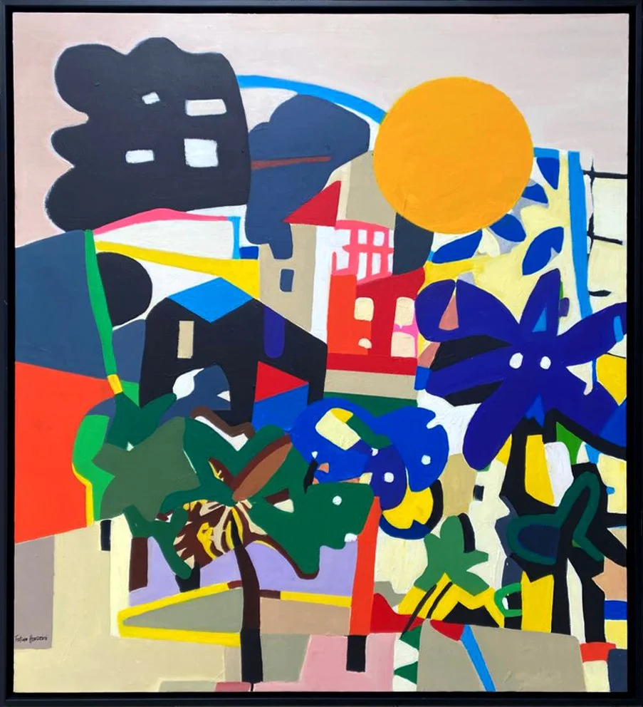 Let It Bloom  
Acrylic on canvas  
100 x 90 cm  
2026  
Price Upon Request