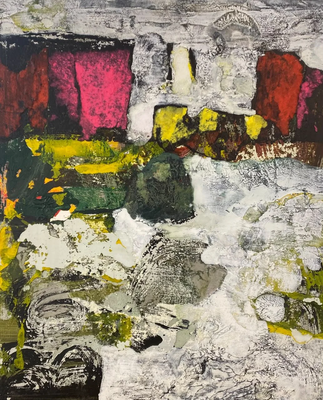 On The Verge Of Collapse 
Acrylic on canvas  
55 x 45 cm  
2025  
Price upon request 
