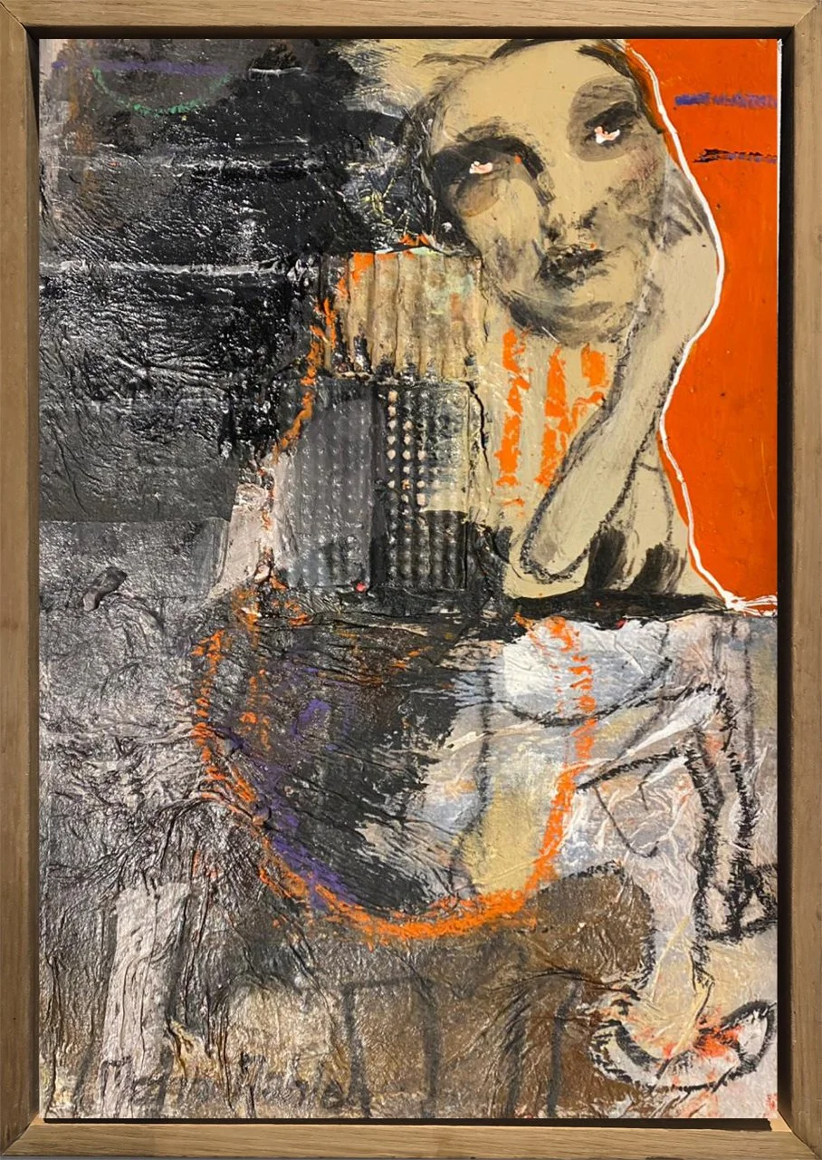 Untitled 
Mixed-media on cardboard  
30 x 21 cm  
Price Upon Request