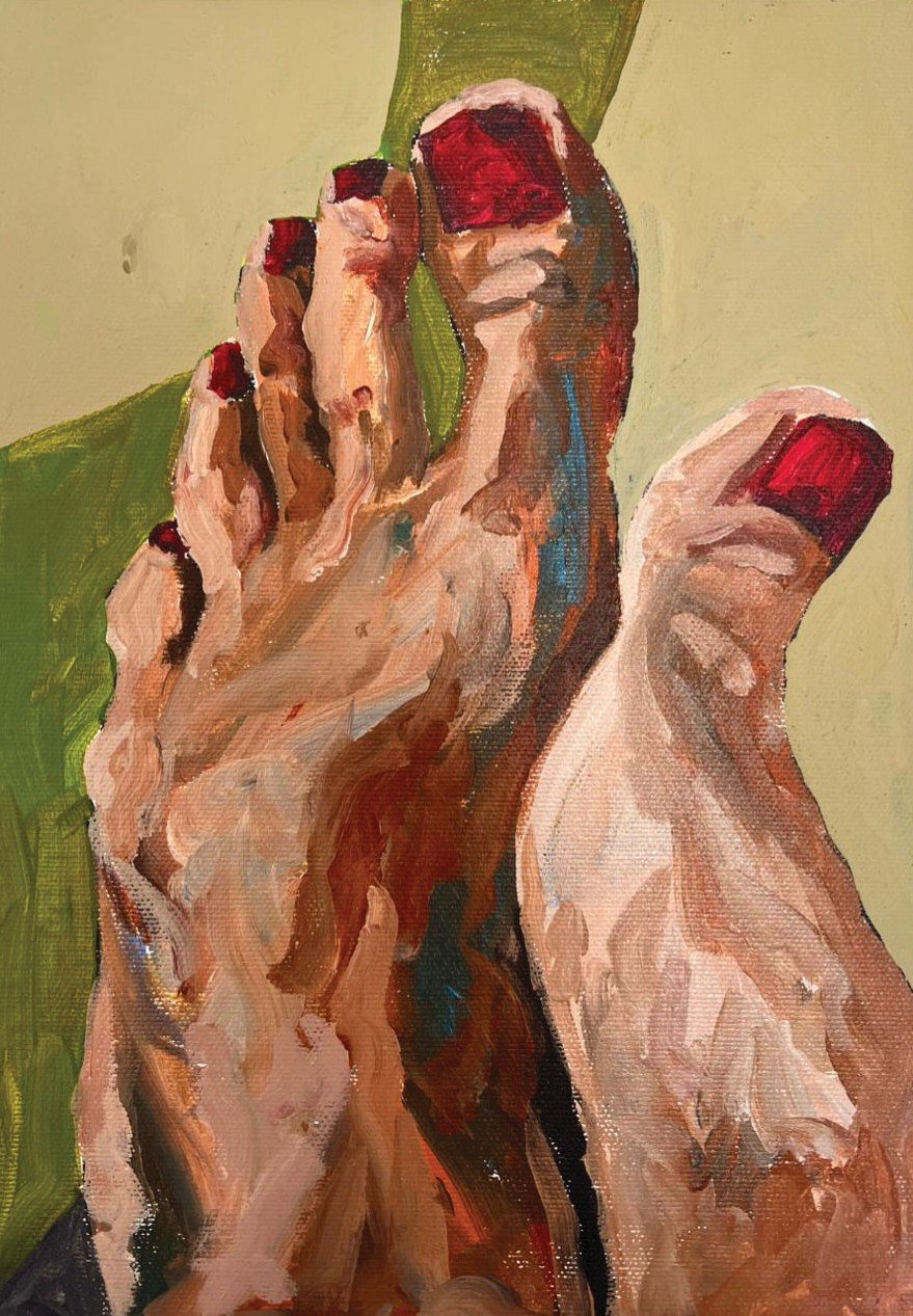 Untitled   
Acrylic on canvas  
30 x 20 cm 
2025  
$250